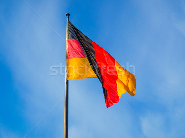 Stock photo: German flag