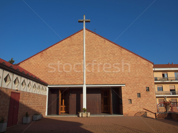 Cavagnolo parish church Stock photo © claudiodivizia