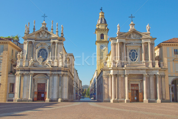 Santa Cristina and San Carlo church Stock photo © claudiodivizia