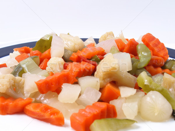 Сток-фото: смешанный · овощей · используемый · русский · Салат · морковь