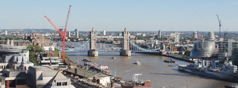 Tower Bridge Londra nehir thames su Avrupa Stok fotoğraf © claudiodivizia