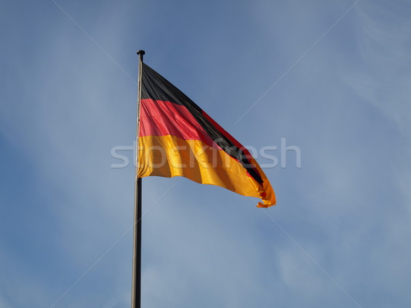 German flag Stock photo © claudiodivizia