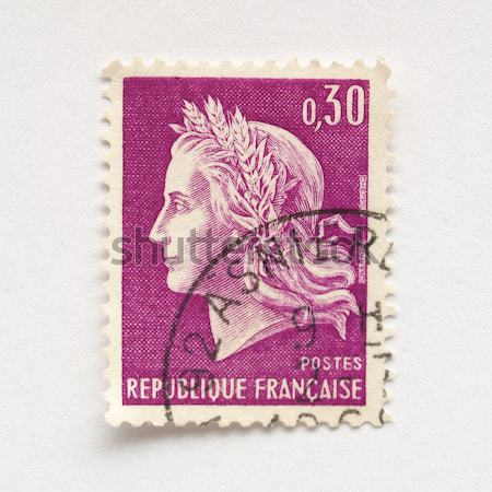 Mail stamp Stock photo © claudiodivizia