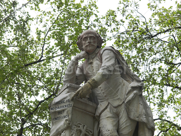 Shakespeare statue Stock photo © claudiodivizia