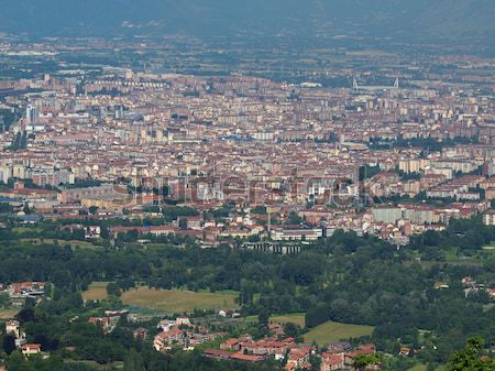 Italie vue ville torino Skyline [[stock_photo]] © claudiodivizia