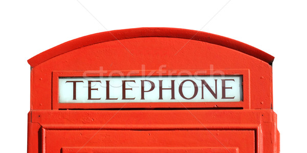 London telephone box Stock photo © claudiodivizia