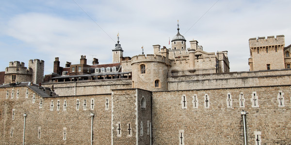 Torre Londres medieval castelo prisão pedra Foto stock © claudiodivizia