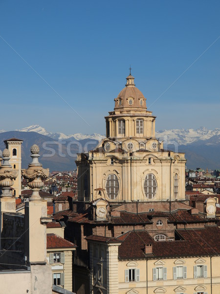 Stock photo: San Lorenzo church, Turin