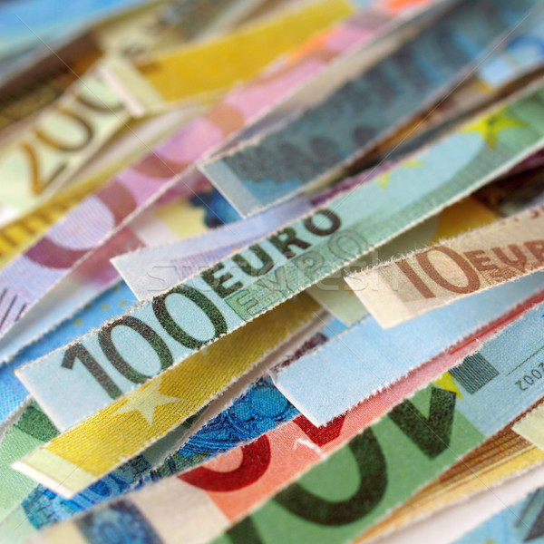 евро сведению банкнота валюта европейский Союза Сток-фото © claudiodivizia