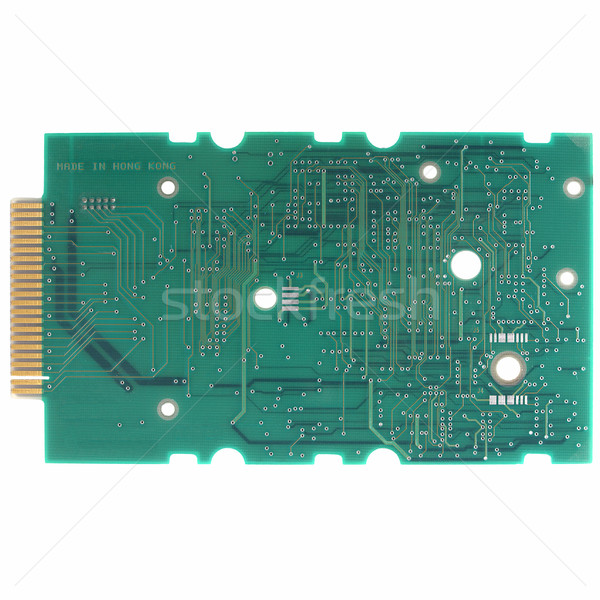 Printed circuit Stock photo © claudiodivizia