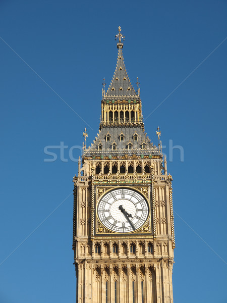 Big Ben maisons parlement westminster palais Londres [[stock_photo]] © claudiodivizia