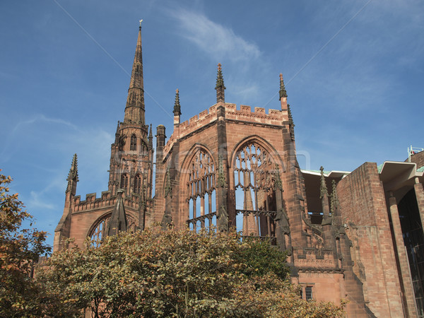 Coventry Cathedral Stock photo © claudiodivizia