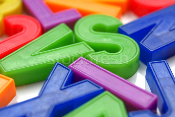 Letters picture Stock photo © claudiodivizia