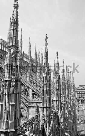 Stockfoto: Milaan · Italië · stad · gebouw