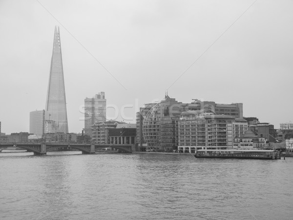 Londen stad Engeland stad skyline Stockfoto © claudiodivizia