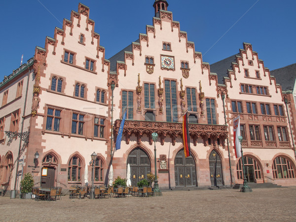 Frankfurt city hall Stock photo © claudiodivizia