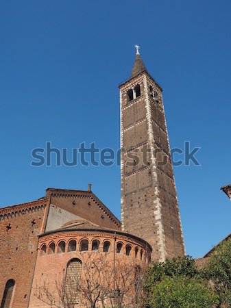 Castello Medievale, Turin, Italy Stock photo © claudiodivizia