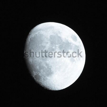 Luna llena cielo noche oscuro satélite telescopio Foto stock © claudiodivizia