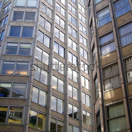 Modern brutalist architecture London Stock photo © claudiodivizia