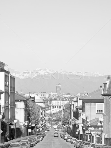 Vue ville torino Skyline panorama [[stock_photo]] © claudiodivizia