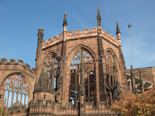 Coventry Cathedral Stock photo © claudiodivizia