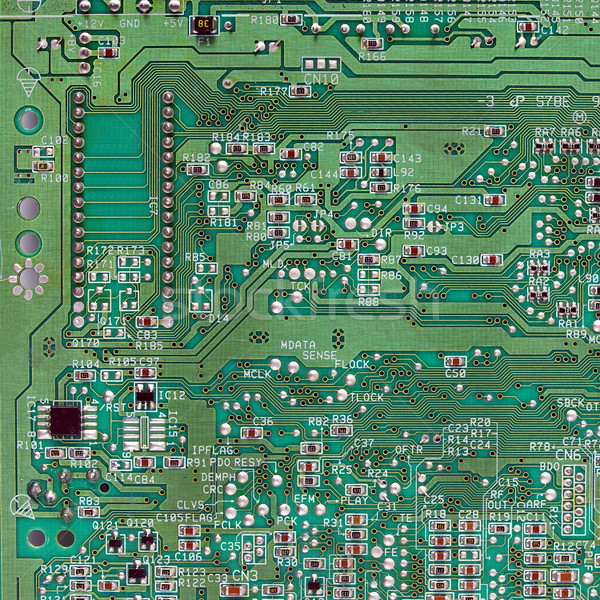 Printed circuit Stock photo © claudiodivizia