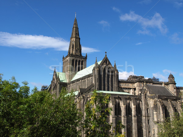 Zdjęcia stock: Glasgow · katedry · wysoki · budowy · ściany · kościoła