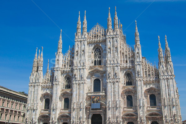 Milano milano gothic cattedrale chiesa Italia Foto d'archivio © claudiodivizia