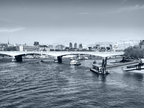 Imagine de stoc: Râu · tamisa · Londra · panoramic · vedere · mare