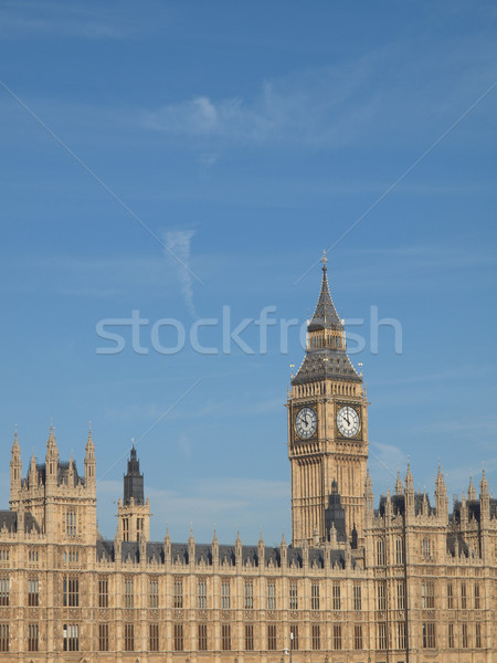 Stockfoto: Huizen · parlement · westminster · paleis · Londen · gothic