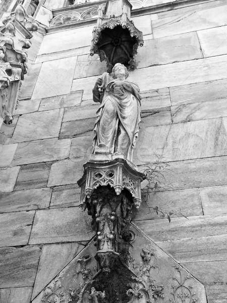 Milan gótico catedral igreja Itália Foto stock © claudiodivizia