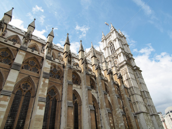 Westminster abadía iglesia Londres retro Inglaterra Foto stock © claudiodivizia