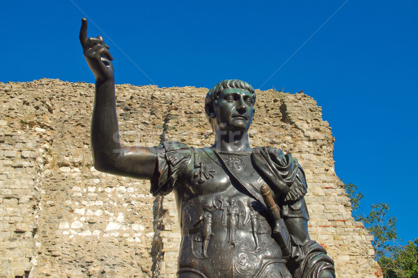Emperor Trajan Statue Stock photo © claudiodivizia