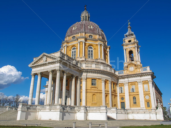 Zdjęcia stock: Bazylika · barokowy · kościoła · Hill · Włochy