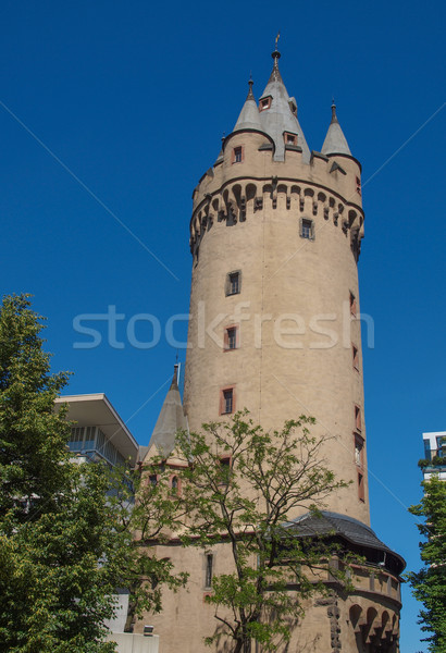 Frankfurt wieża główny Niemcy Zdjęcia stock © claudiodivizia