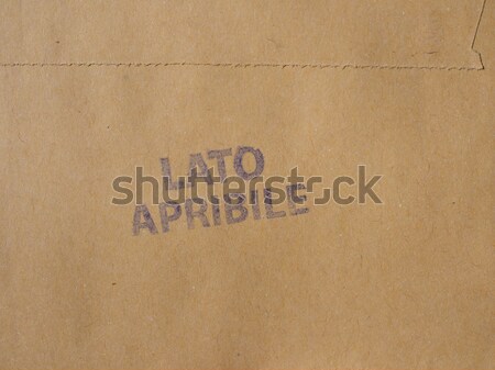 Corrugated cardboard Stock photo © claudiodivizia