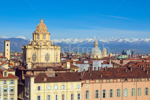 Piazza Castello, Turin Stock photo © claudiodivizia