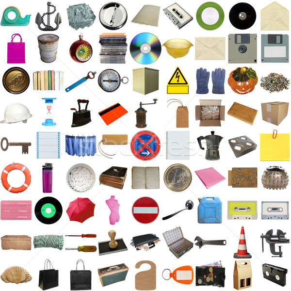 Many objects isolated Stock photo © claudiodivizia