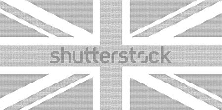 Brits amerikaanse vlaggen vlag Verenigd Koninkrijk Verenigde Staten Stockfoto © claudiodivizia