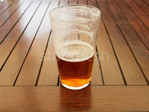 ビール ドリンク ガラス パイント アルコール飲料 ストックフォト © claudiodivizia