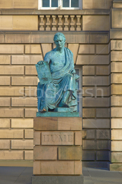 David Hume statue Stock photo © claudiodivizia