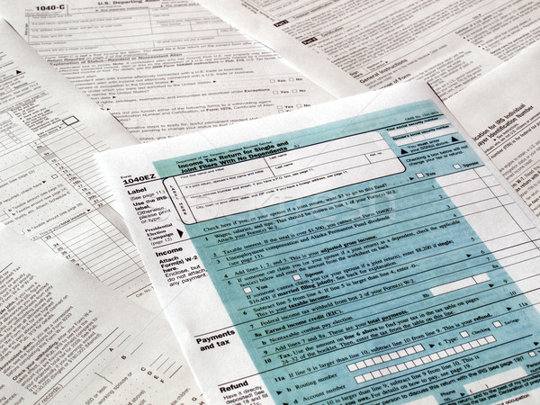 Tax forms Stock photo © claudiodivizia
