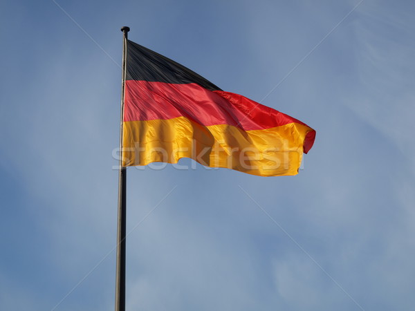 [[stock_photo]]: Pavillon · Allemagne · rouge · noir · pays · Berlin