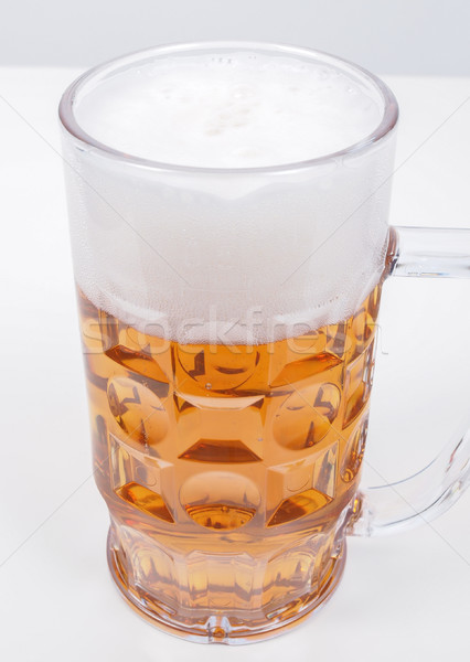 Világos sör sör üveg nagy Stock fotó © claudiodivizia