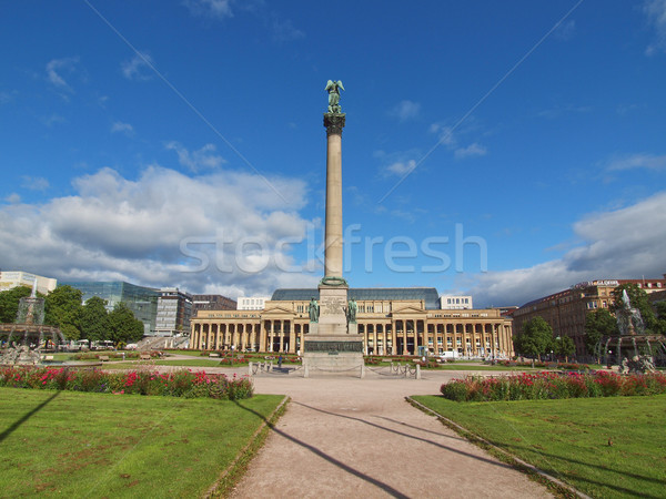 Schlossplatz (Castle square), Stuttgart Stock photo © claudiodivizia