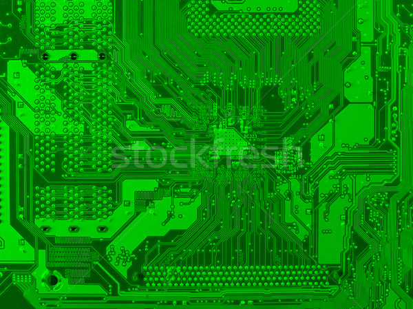 Printed circuit Stock photo © claudiodivizia