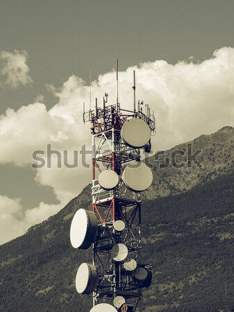 Communication tower Stock photo © claudiodivizia