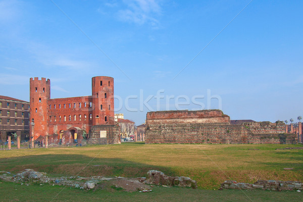Anciens romaine ville mur [[stock_photo]] © claudiodivizia