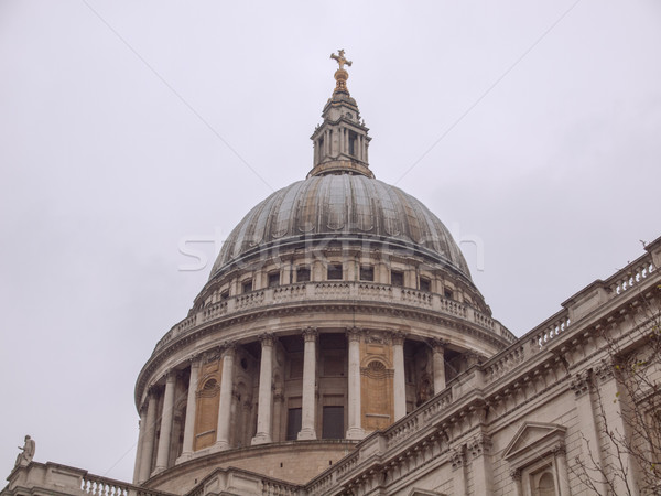 St Paul Cathedral London Stock photo © claudiodivizia
