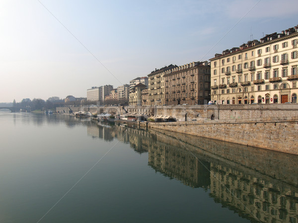 River Po, Turin Stock photo © claudiodivizia